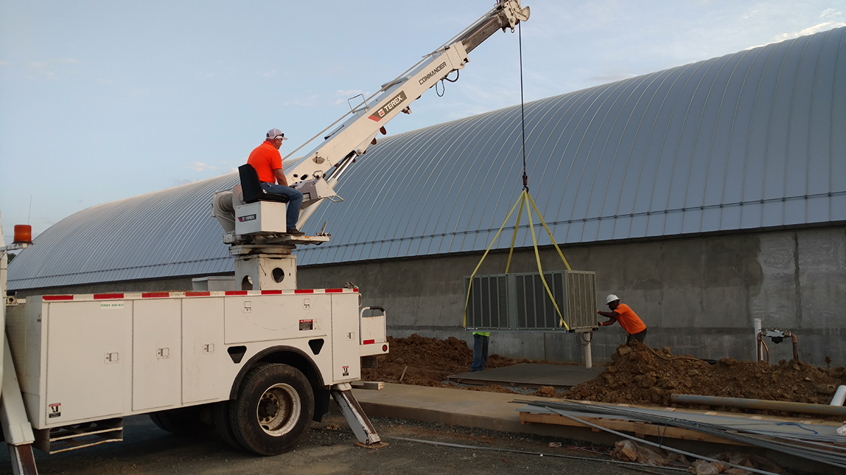 commercial air conditioning installation Burlington NC