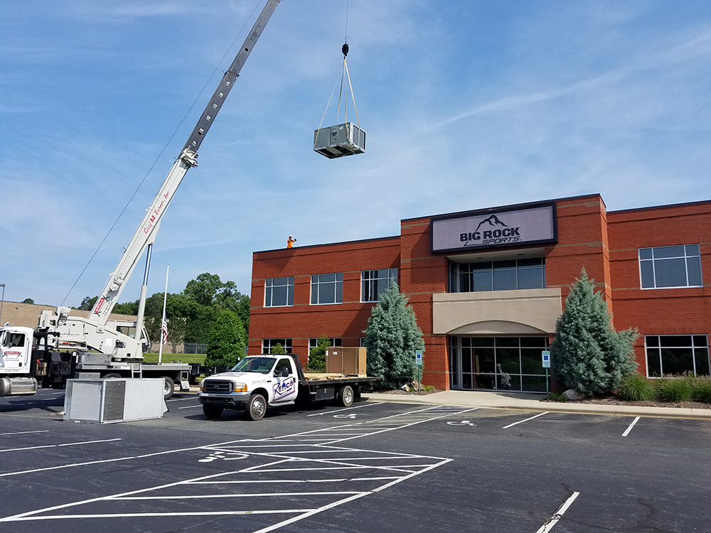 commercial air conditioning installation Burlington NC